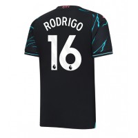 Fotballdrakt Herre Manchester City Rodri Hernandez #16 Tredjedrakt 2023-24 Kortermet